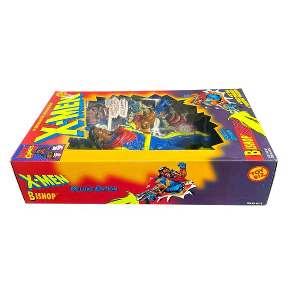 Vintage X-Men Bishop Deluxe Edition 10" Action Figure - Toy Biz 1994 New in Box - Picture 7 of 10
